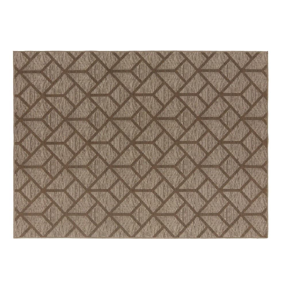 Tapete Funcional Cobogo 50x80cm Areia - Têxtil J. Serrano