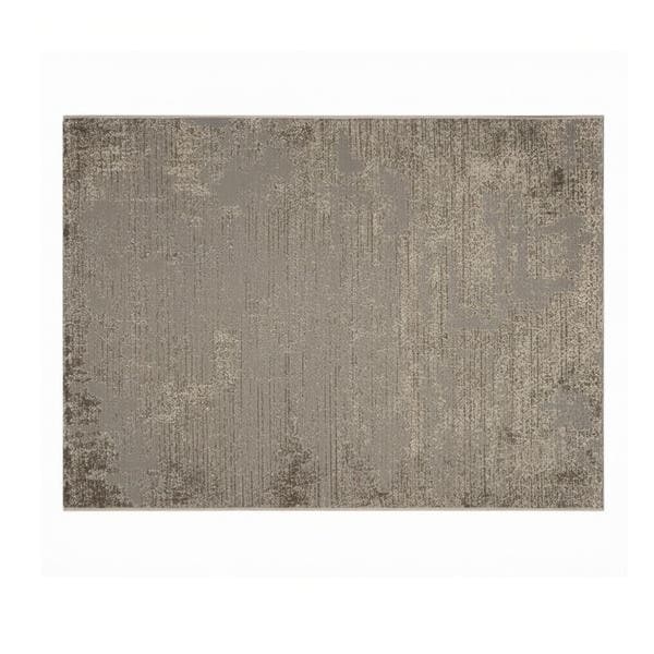 Tapete Interno 2x2,5m Retangular Buzios Cinza