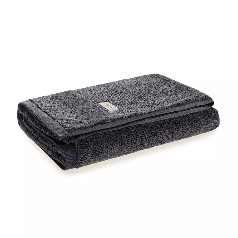 Toalha de Banho Borgia Trussardi Chumbo 0,86 x 1,50 m