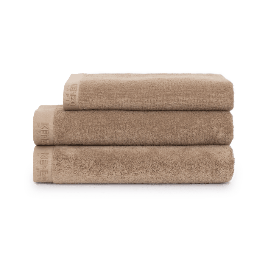 Toalha de Banho Grande Iconic 92 x 150 Avelã Kenzo Home
