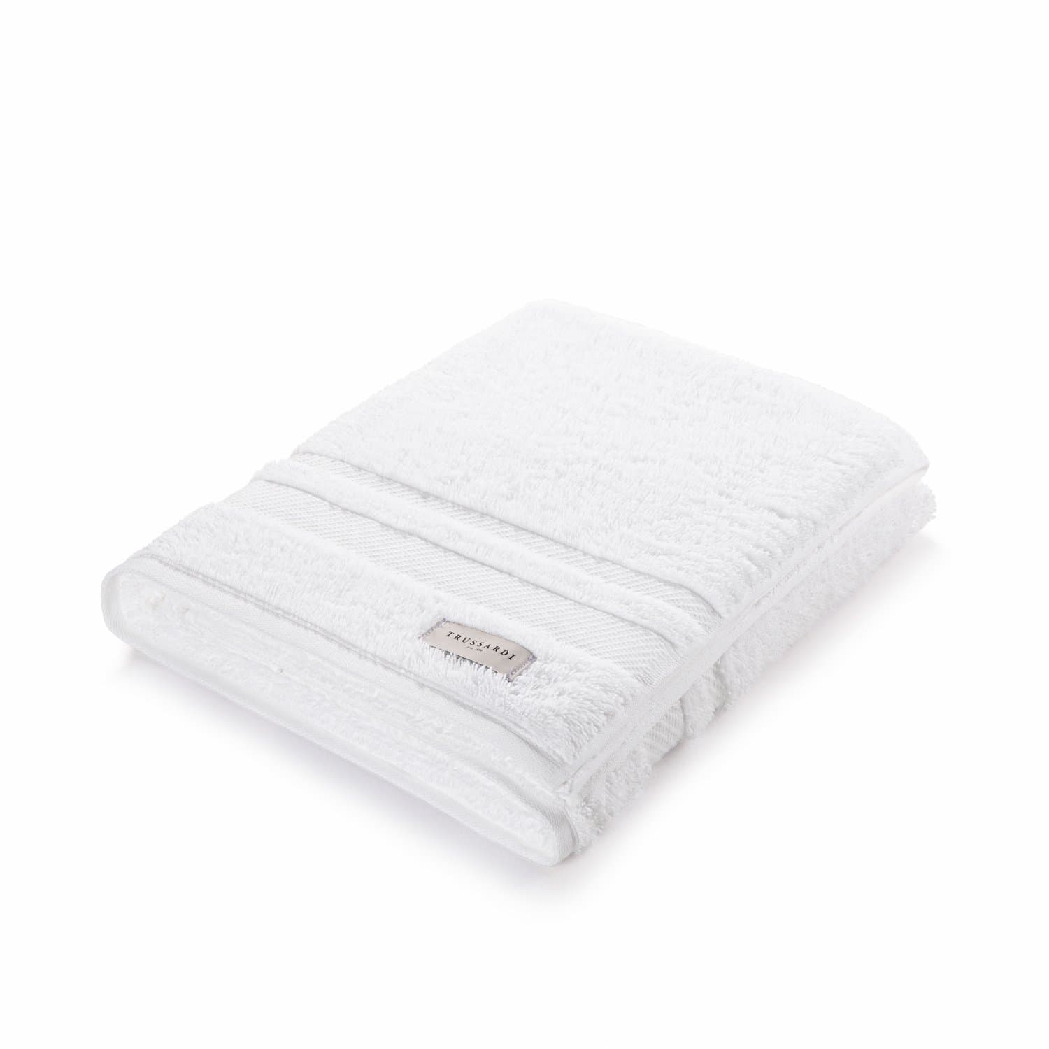 Toalha de Banho Lorenzi Trussardi Branco 86cm X 150cm