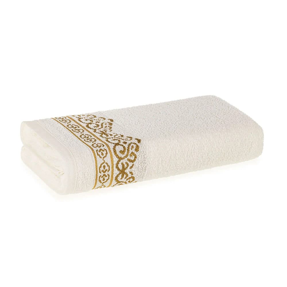 Toalha de Banho Mayan Ivory Dourado - Karsten