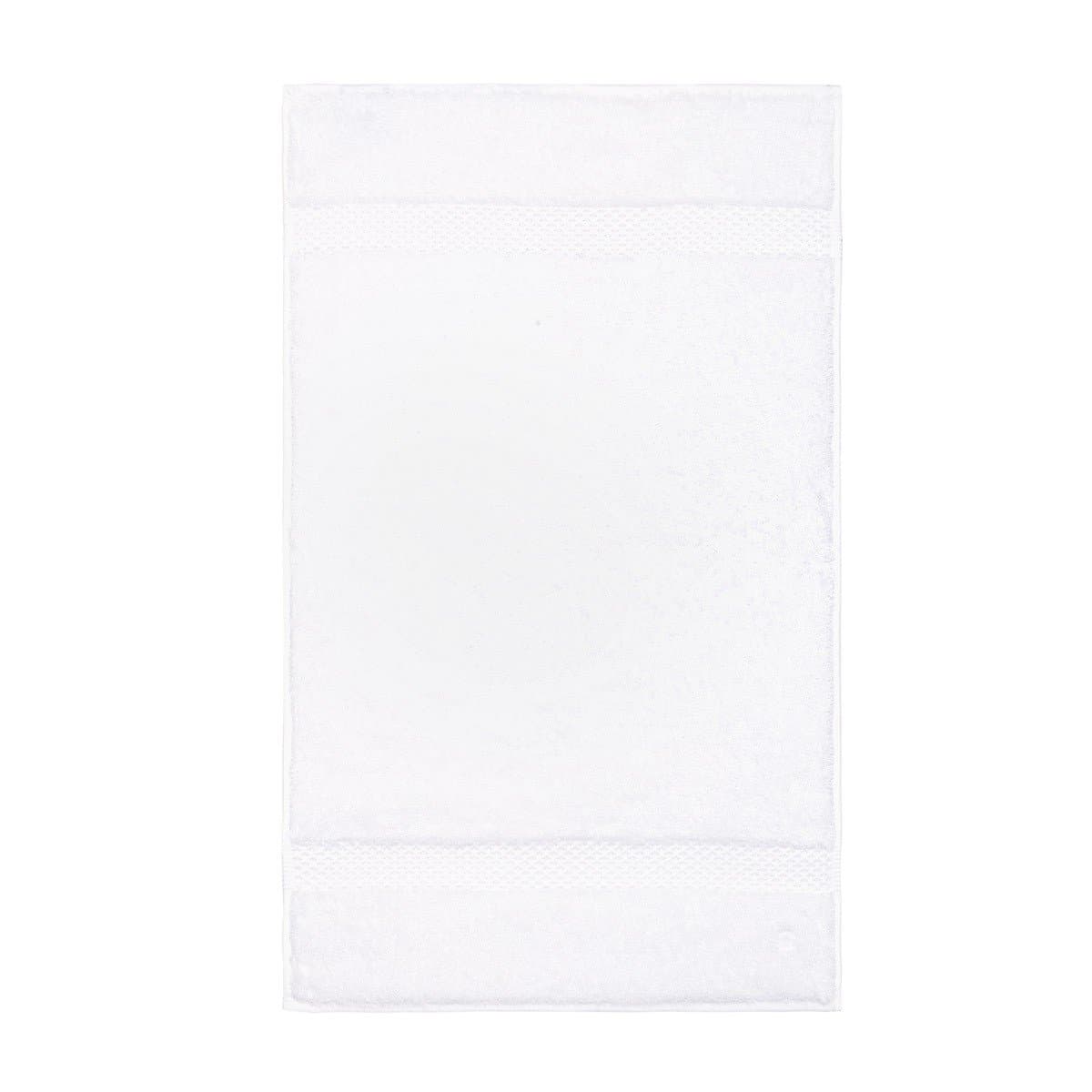 Toalha de Lavabo Etoile Yves Delorme Branco 45 x 70 cm