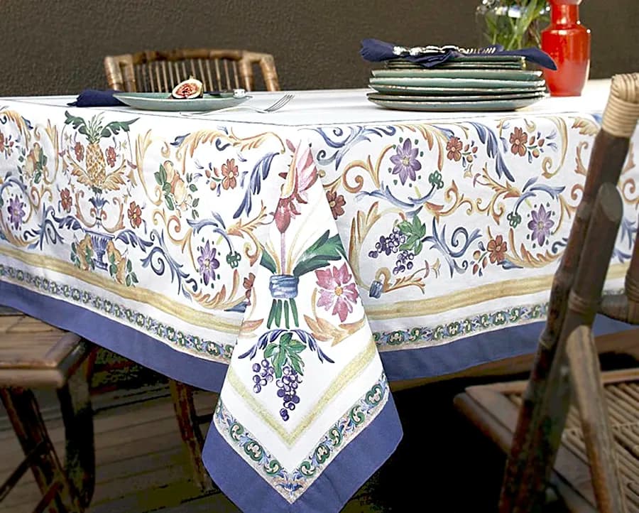 Toalha de Mesa Buddemeyer Impermeável Sicily - Retangular - 1.60x3.20m