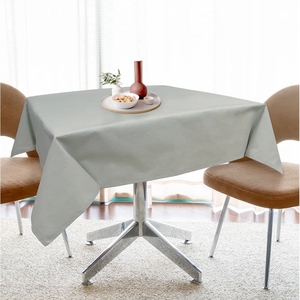 Toalha de Mesa Elegance 1,35x2,50m Cinza Claro Melissa - Branyl