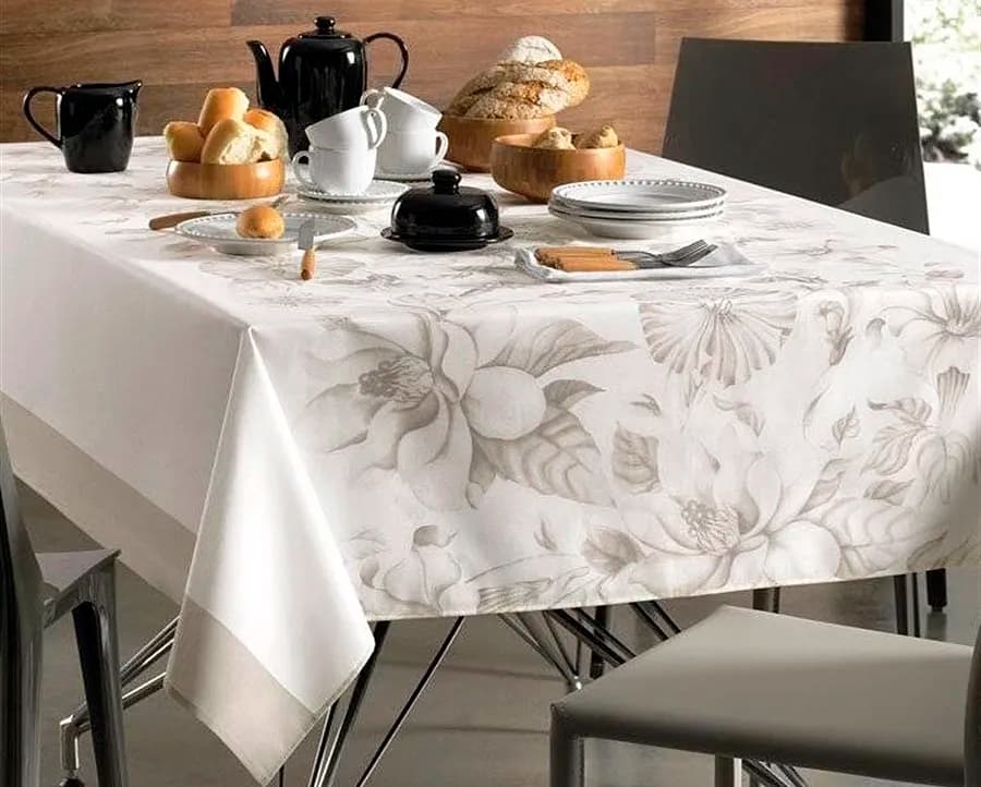 Toalha de Mesa Karsten Sempre Limpa Susan - Quadrada - 1.60x1.60m