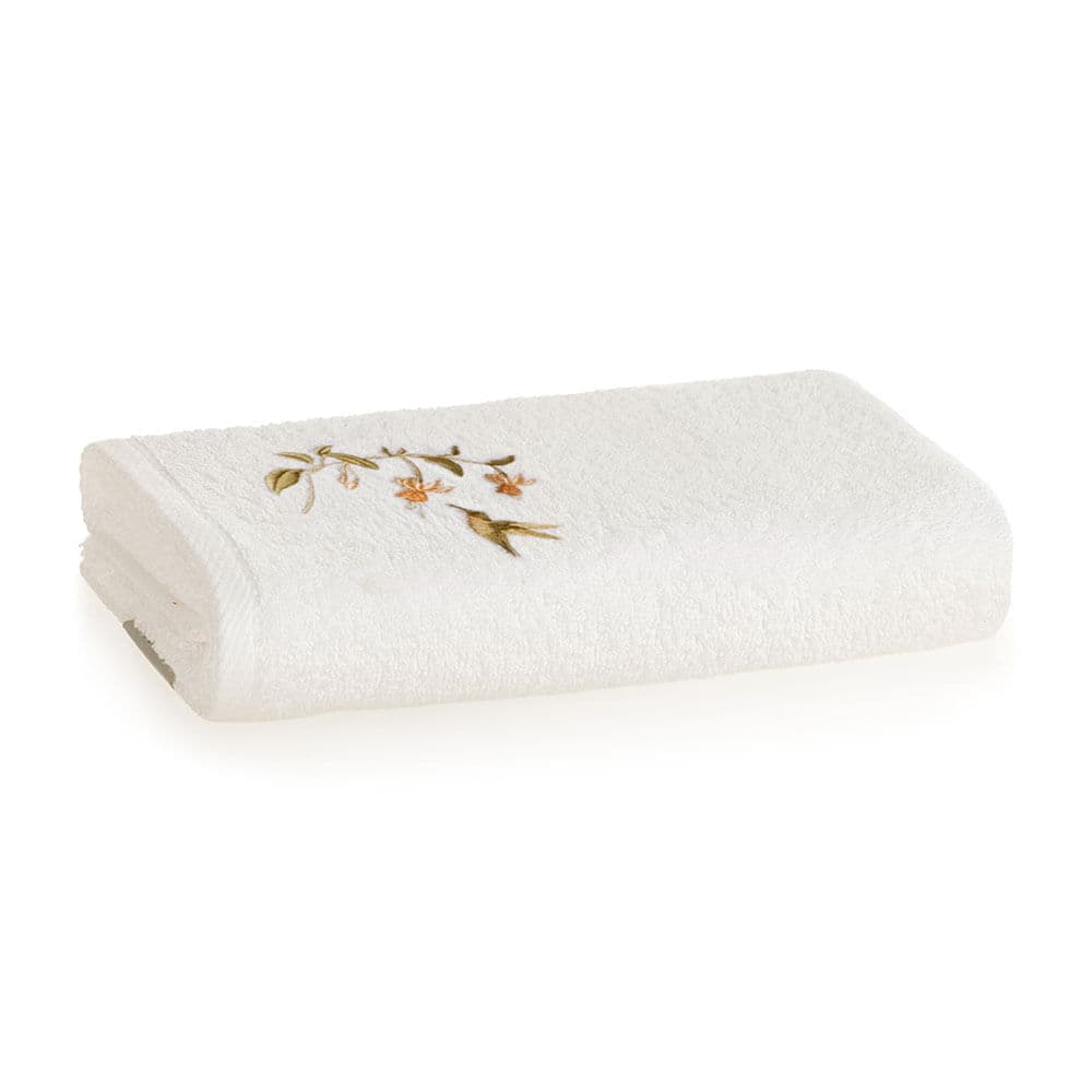 Toalha de Rosto 100% Algodão Fio Unika Colibri