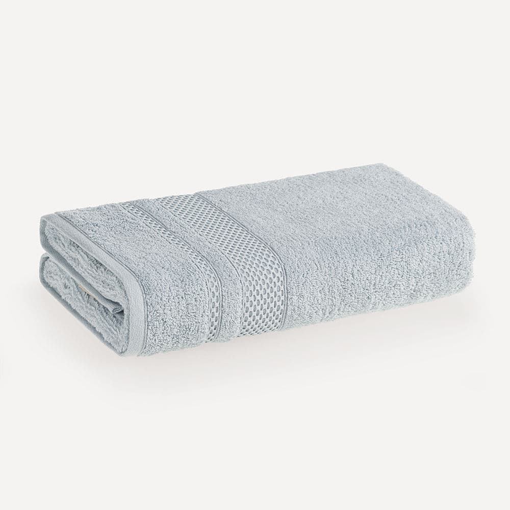 Toalha de Rosto 100% Algodão Yves Azul Pérola