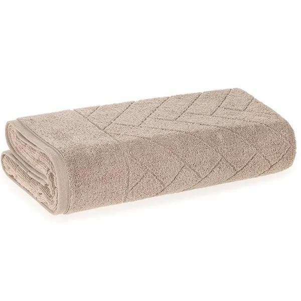 Toalha de Rosto Karsten Aspen Cinza Lunar 100% Algodão 48x80cm
