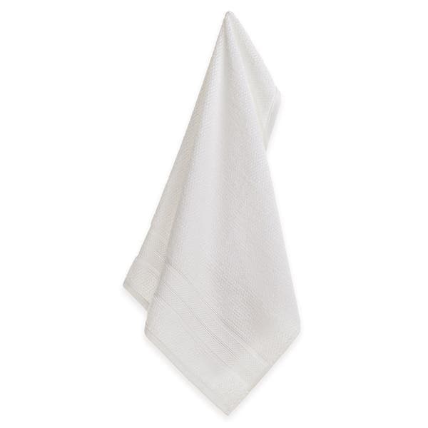 Toalha de Rosto Karsten Nuvia Branco Algodão 48x70 x1cm