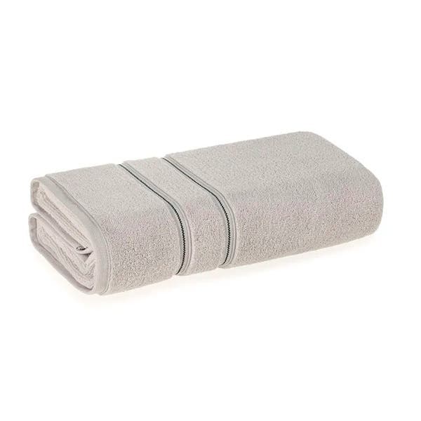 Toalha de Rosto Karsten Plaza Cinza Mineral 100% Algodão 48x80cm