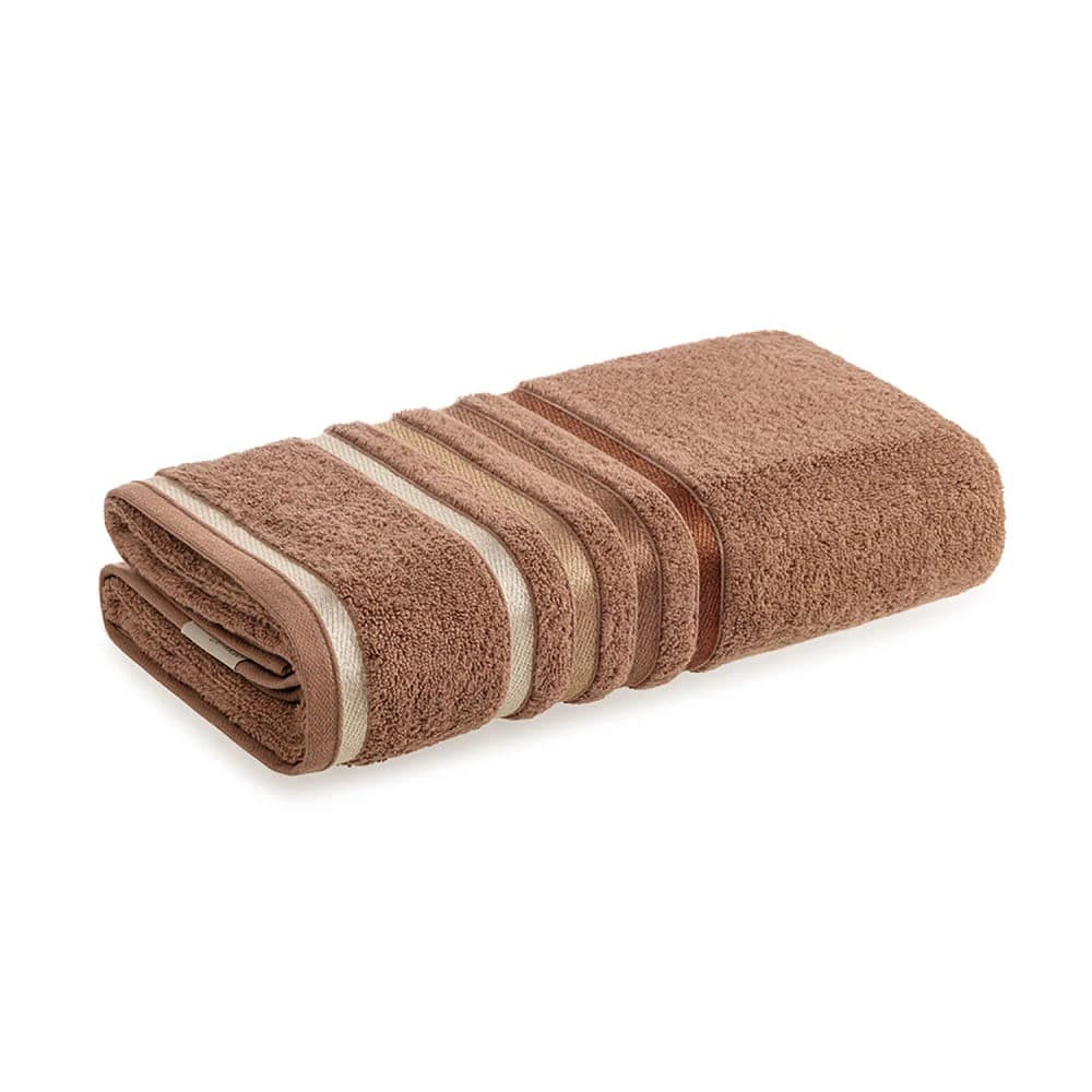Toalha de Rosto Lumina 48x80cm Sienna com Ferrugem - Karsten