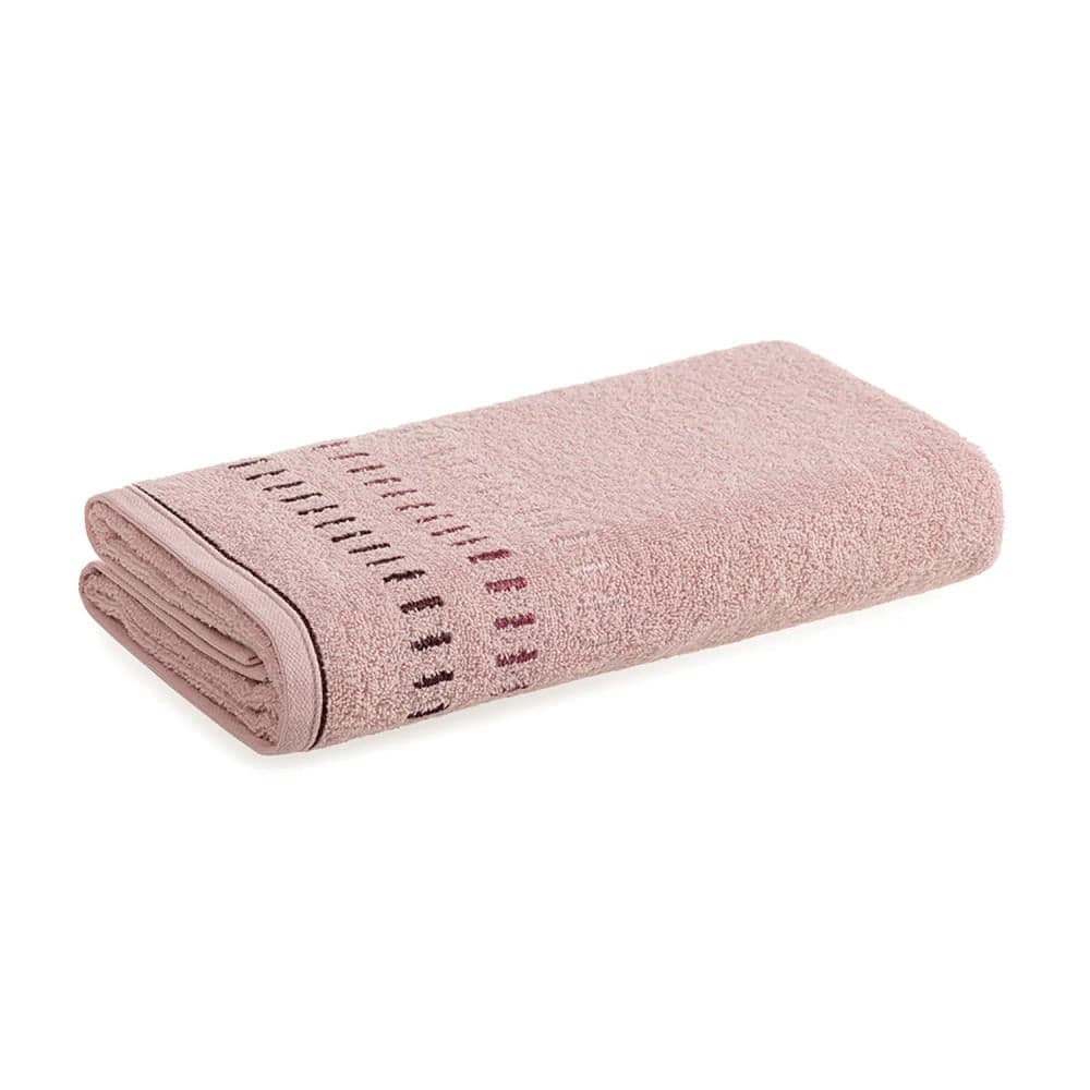 Toalha de Rosto Olímpia Rosa Suave - Karsten