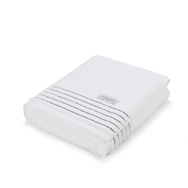 Toalha De Rosto Palladio Branco e Granel 48x80cm