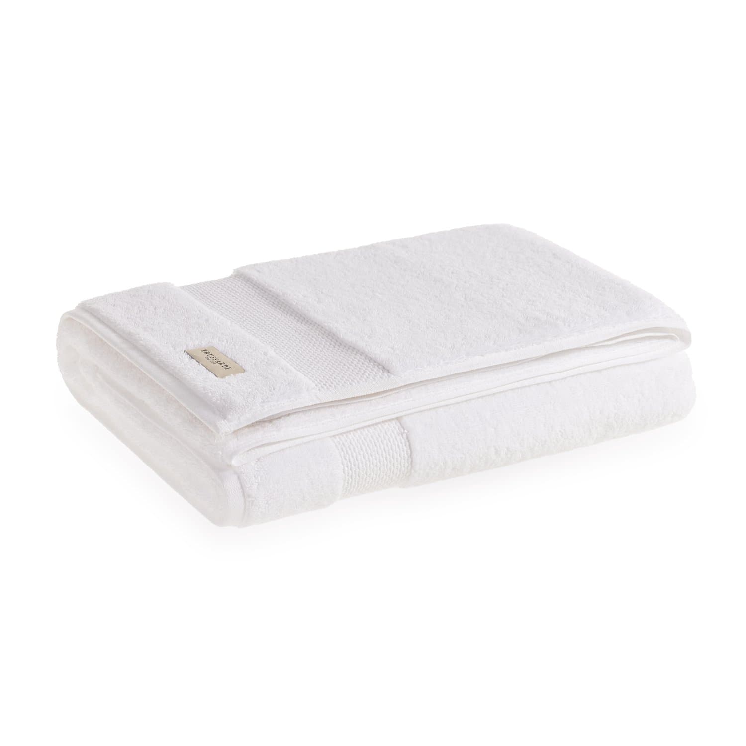 Toalha Rosto Lussure Trussardi 48 x 80 cm Branco