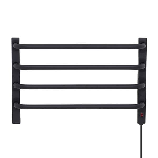 Toalheiro Térmico de Parede 220V Preto Fosco Flape