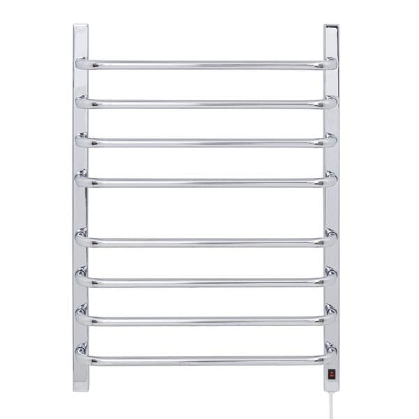 Toalheiro Térmico Duplo de Parede 127V (110V) Prata Brilhante Flape
