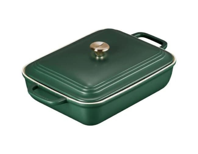 Travessa Retangular com Tampa San Francisco Le Creuset — Foret