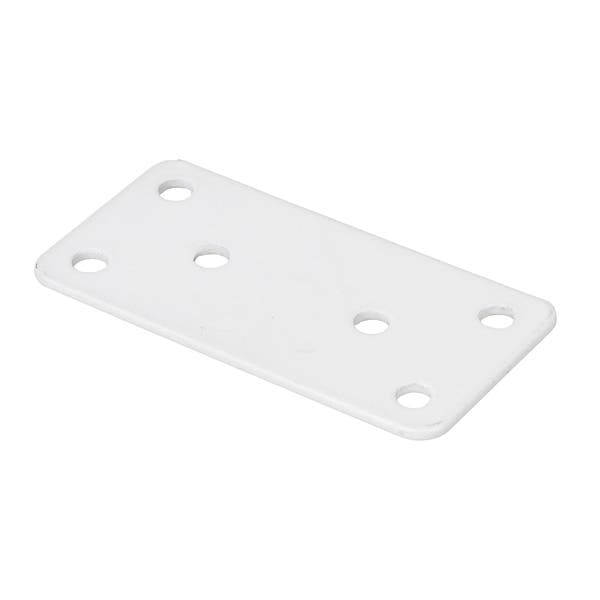 União Aço 80x40x80mm Branco 1 peça