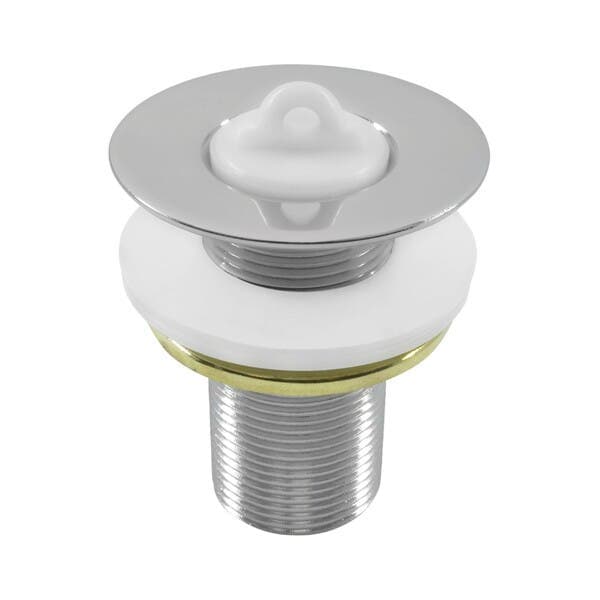 Válvula para Pia de Banheiro 7/8" Cromado sem Ladrão Blukit