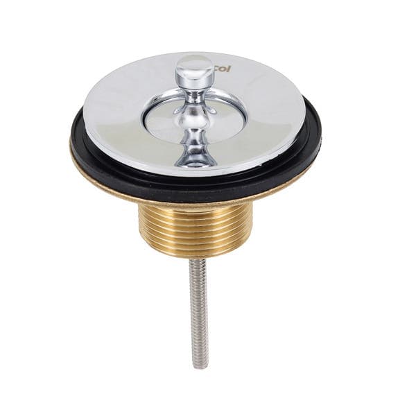 Válvula para Pia de Banheiro 7/8" Cromado sem Ladrão Docol