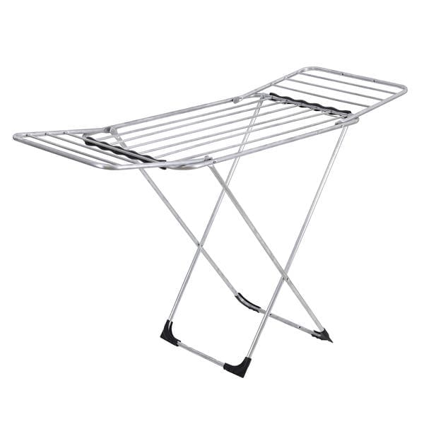 Varal De Chão Ubatuba Alumínio Com Abas 150 x 56 x 90 cm