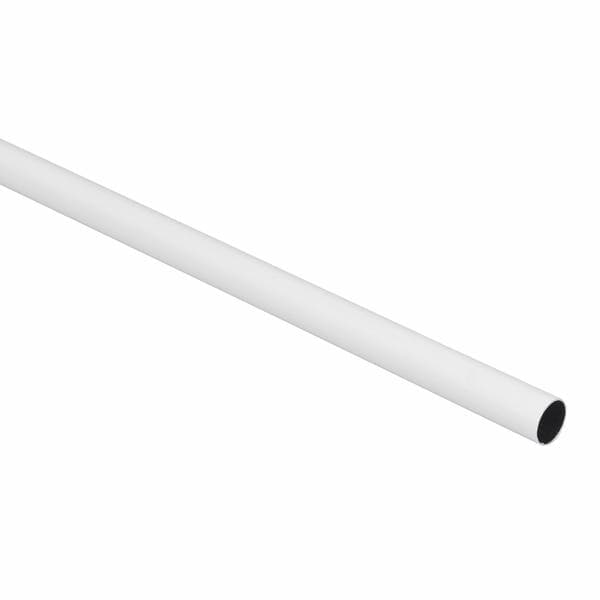 Varão de Cortina 1,50 metros 28mm Alumínio Branco DeVictor