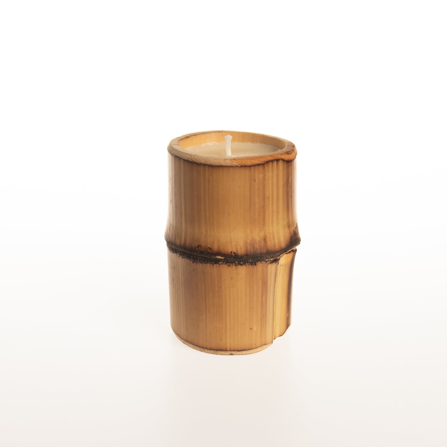 Vela Bambu Natural PP Sweet Home Decor