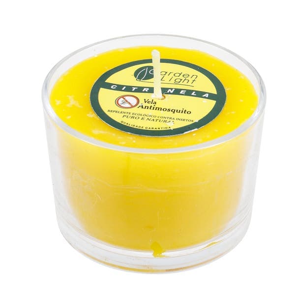 Vela Citronela Copo 7x5 Amarela