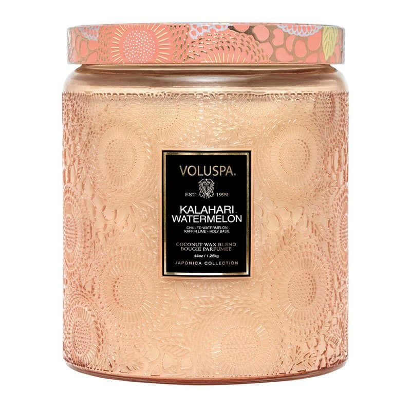 Vela Pote Vidro Luxe 140h Kalahari Watermelon - Voluspa