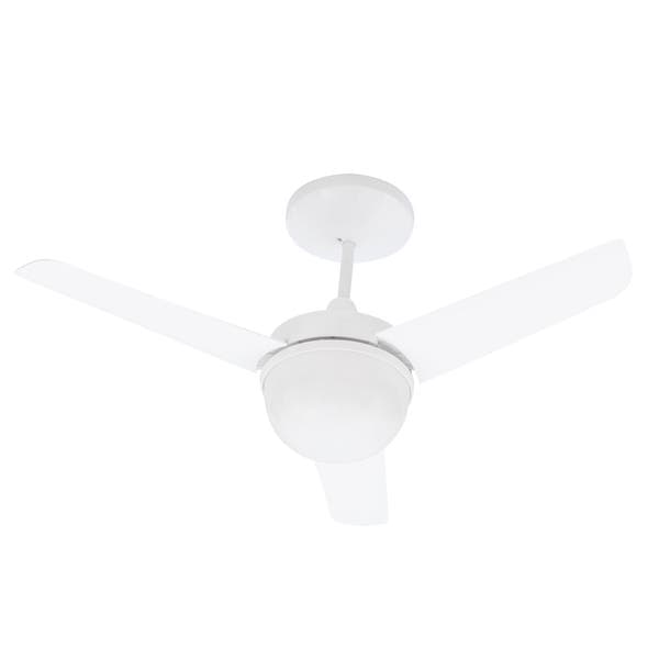 Ventilador de Teto Aliseu Alisclean 3 Pás 90 cm Branco 110V