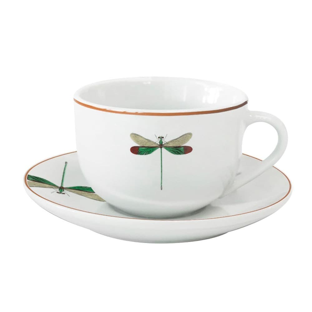 Xícara de Café com Pires Libélula 80mL - L'Hermitage