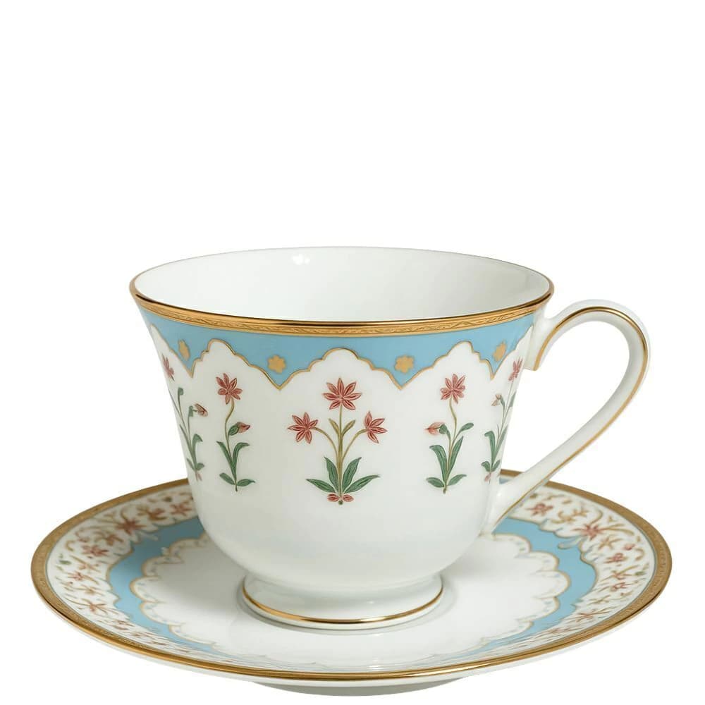 Xícara para Chá de Porcelana Noritake Royal Blossom 6pçs