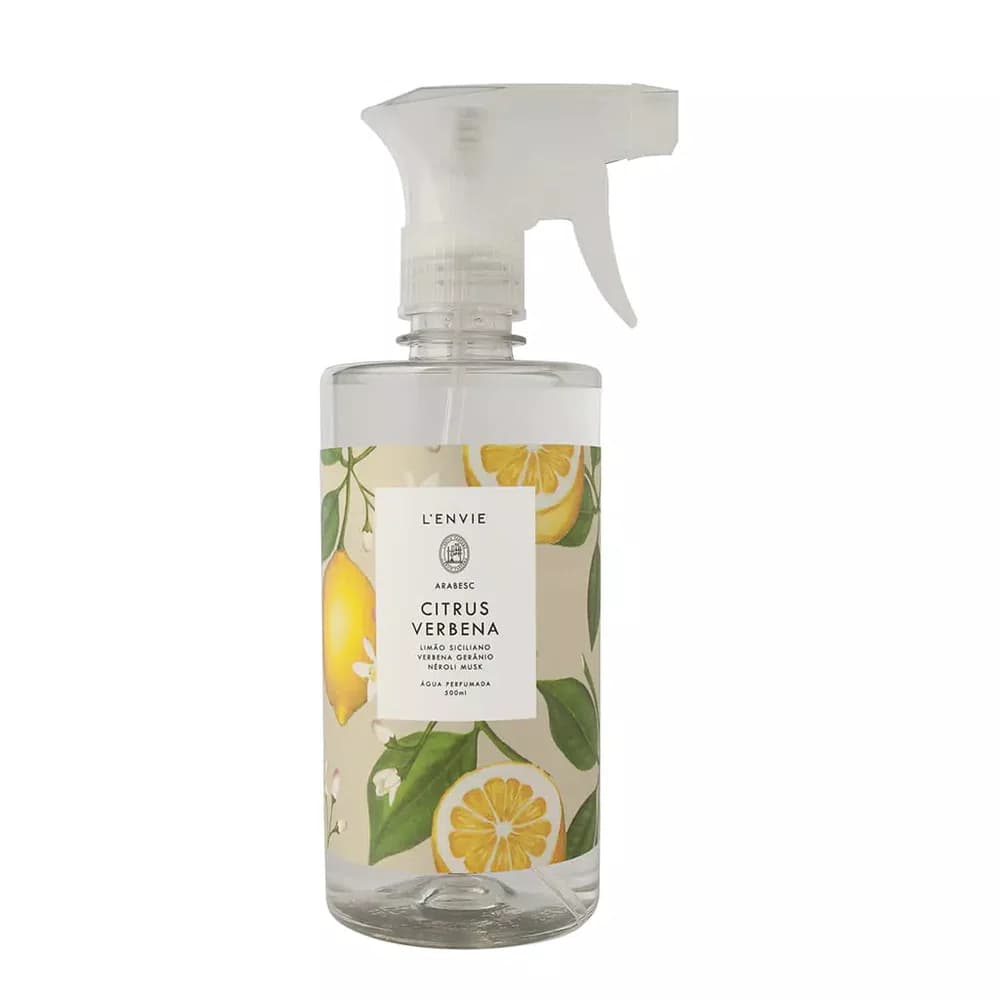 Agua Perfumada Citrus Verbena 500ml - Lenvie