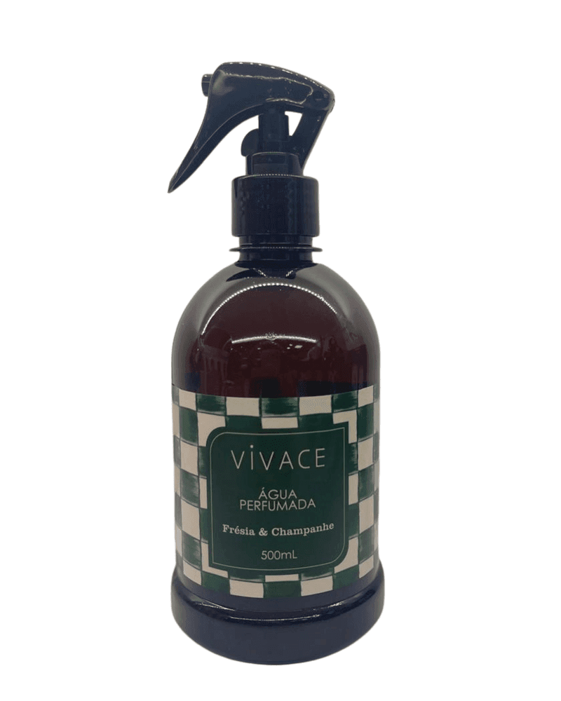 Água Perfumada Frésia e Champanhe 500ml - Vivace