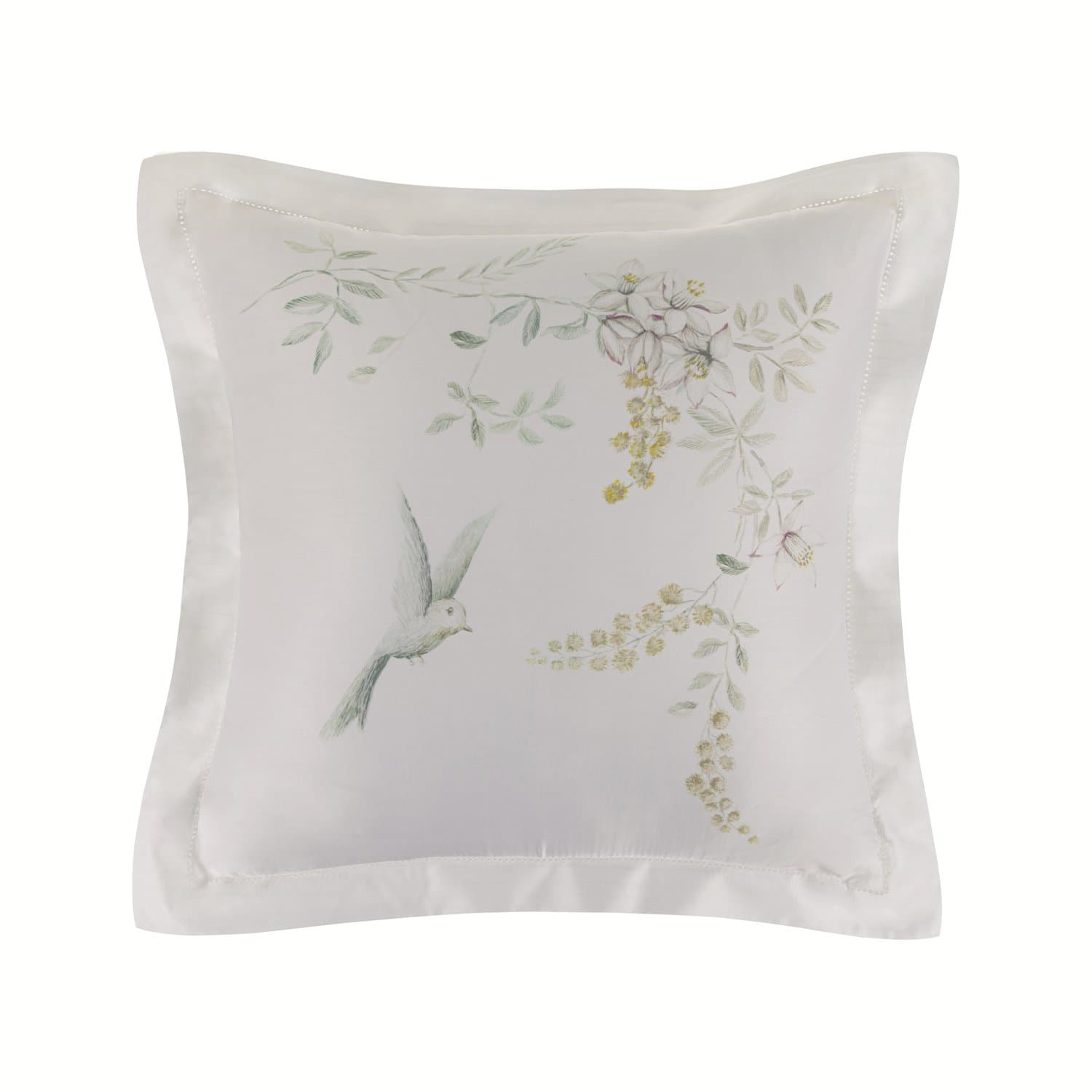 Almofada Isola Bella Bambu 300 Fios Trussardi Estamapdo 45cm x 45cm