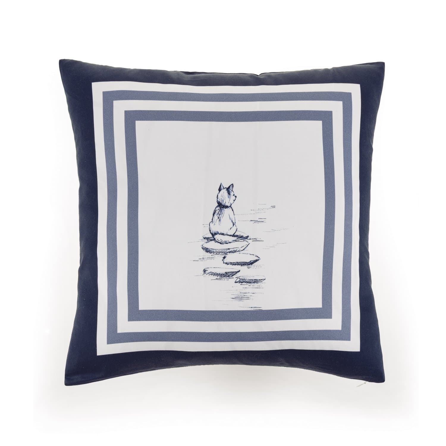 Almofada Lupi 300 Fios Egípcio Trussardi 45 x 45 cm