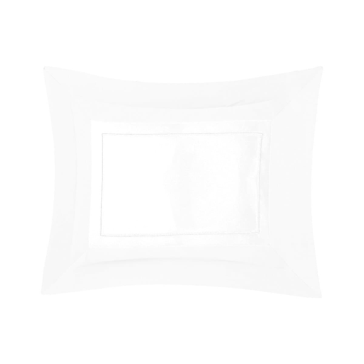 Almofada Lutece 300 Fios Yves Delorme Branco 31 x 42 cm