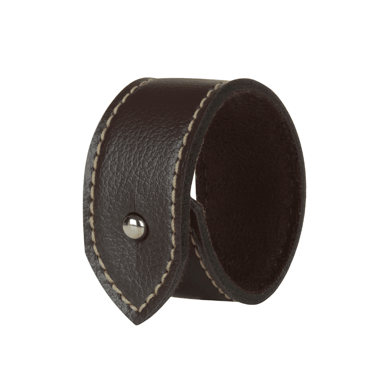 Anel de Guardanapo 2peças Corino Marrom - Mameg