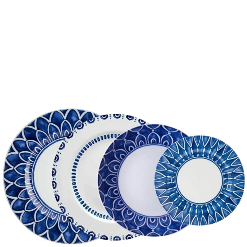 Aparelho de Jantar de Porcelana Azure Vista Alegre 24PÇS