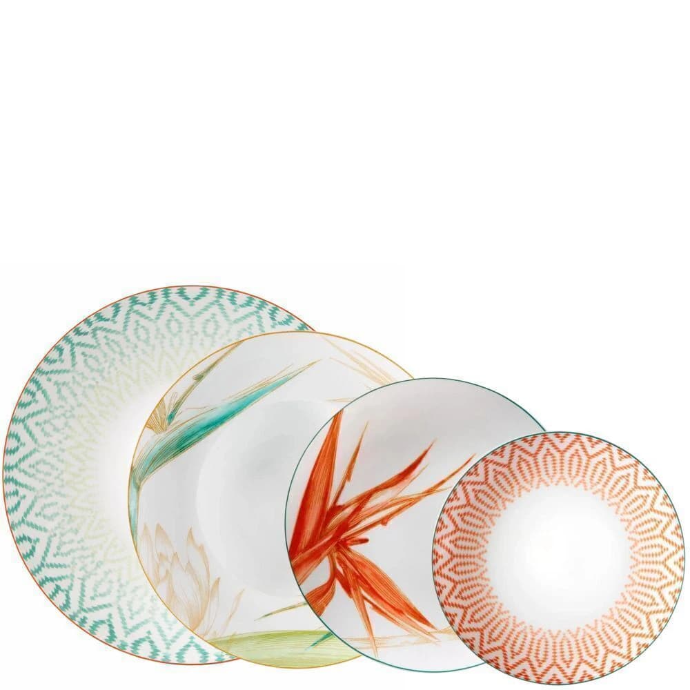Aparelho de Jantar de Porcelana Vista Alegre Fiji 24pçs