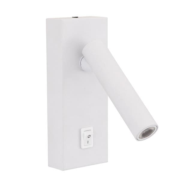Arandela de Parede Externa IP20 LED Amarelo Leya Gaya Branca