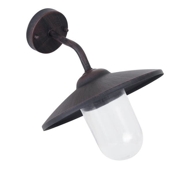 Arandela de Parede Externa IP40 Habart Inspire Marrom Bivolt