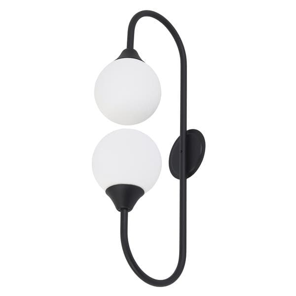 Arandela de Parede Externa IP44 A-102 Ideal Iluminação Preta Bivolt