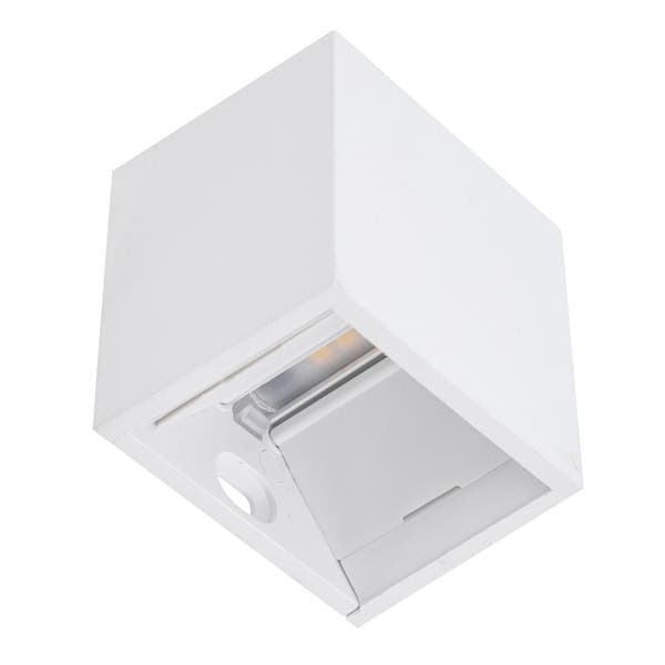 Arandela de Parede Externa LED Amarelo IP65 Nano Blumenau Iluminação Branca Bivolt