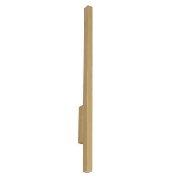 Arandela de Parede Interna Com LED IP20 Arandela Spot Line Dourada Bivolt