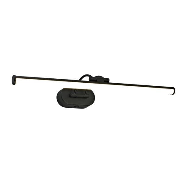 Arandela de Parede Interna Com LED IP20 Madzi Inspire Preta Bivolt