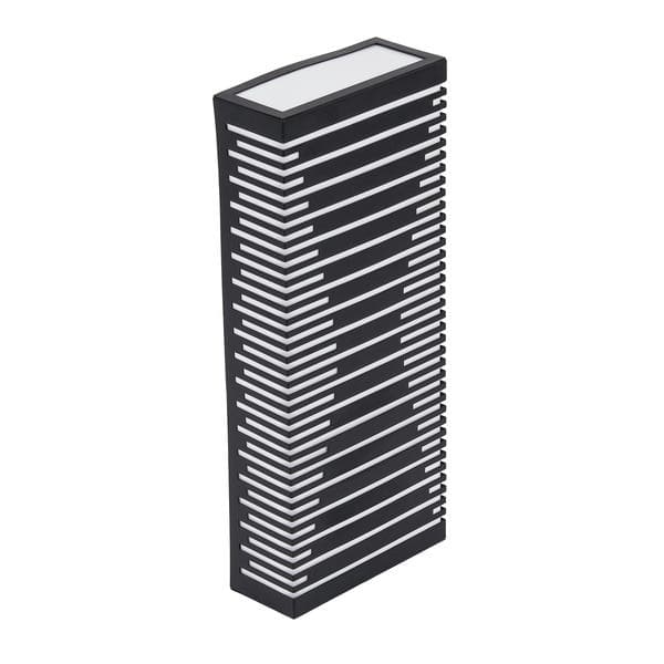 Arandela Externa Bivolt Preta IP44