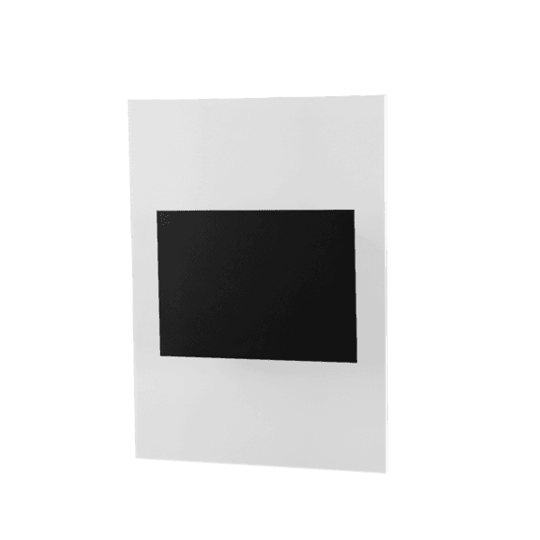 Arandela Reta Fulmini Preto IP44