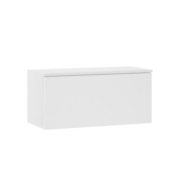 Armário Aéreo de Cozinha MDP Branco com 1 Porta 70x32x30cm Dora Luciane